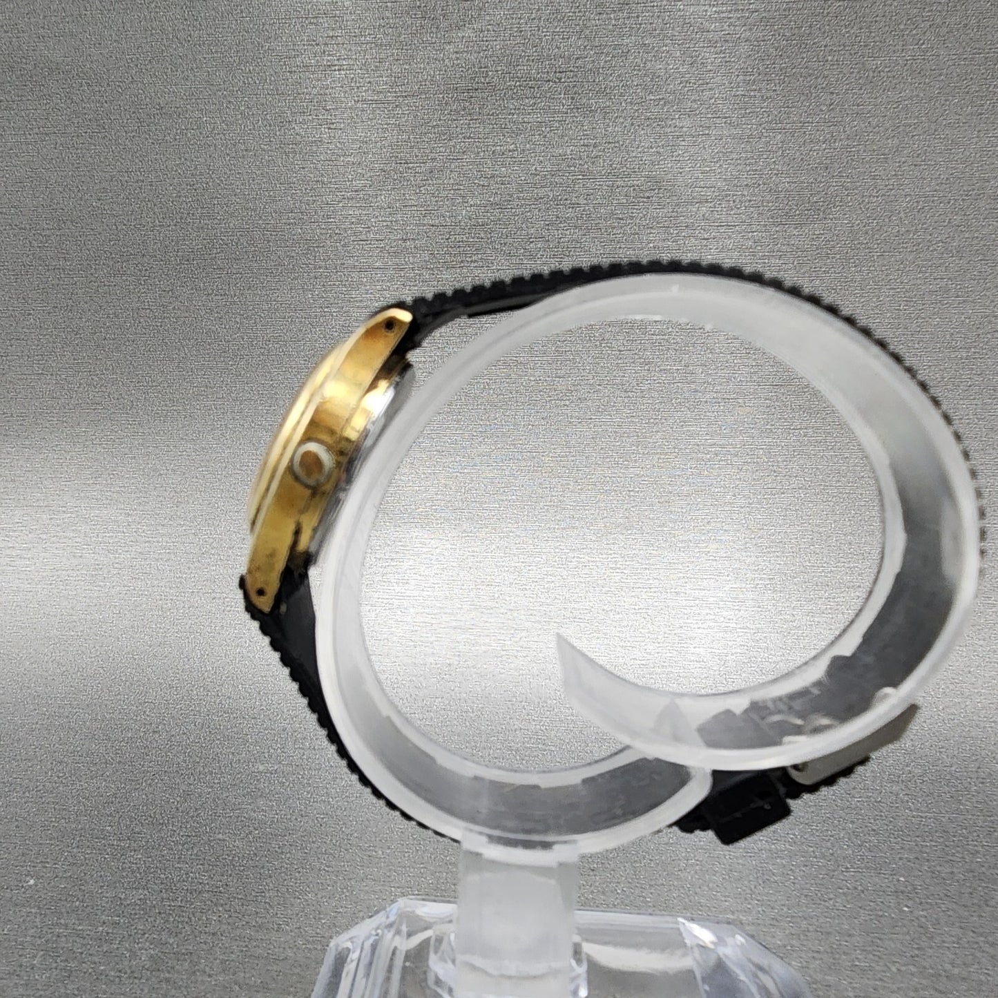 VTG Seiko SQ Watch Women 23mm Champagne Dial Gold Tone Daydate Round New Battery