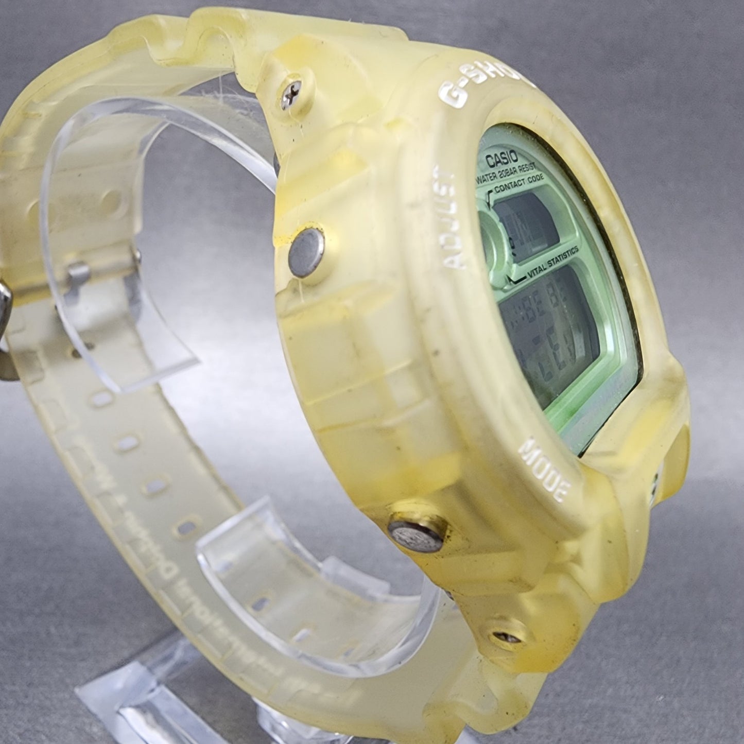 Casio G-Shock DW-6910K Watch Men 50mm Digital Clear Case ICERC Edition New Batt