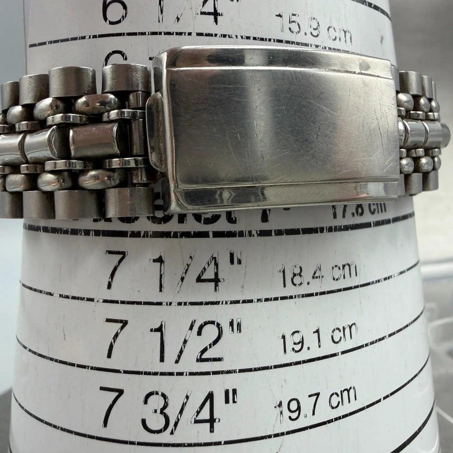 Seiko Sportsman Watch Men 36mm Silver Dial Silver Tone Date Manual 14112 Runs10
