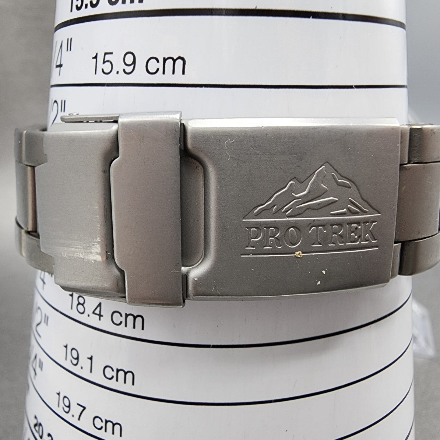 Casio Pro Trek PRT-111 Watch Men 47mm Digital Titanium Thermometer New Battery