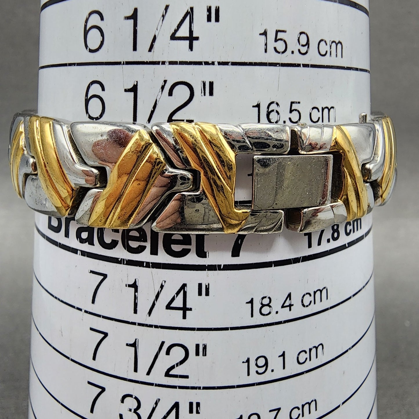 Seiko Watch Women 16mm Champagne Dial Two Tone Hexagon 4n006610 New Battery10