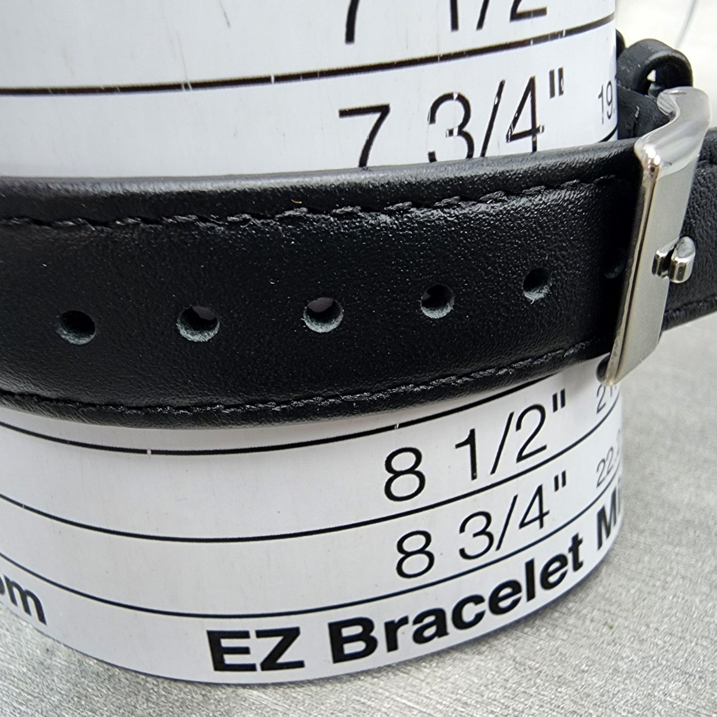 Nissan NISMO Chronograph Watch Men 40mm Black Dial Steel Date Round New Battery11