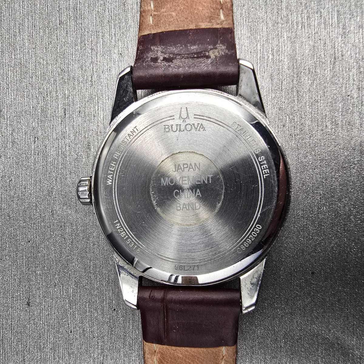 Bulova Watch Women 32mm MOP Dial Silver Tone Round 96L271 New Battery10