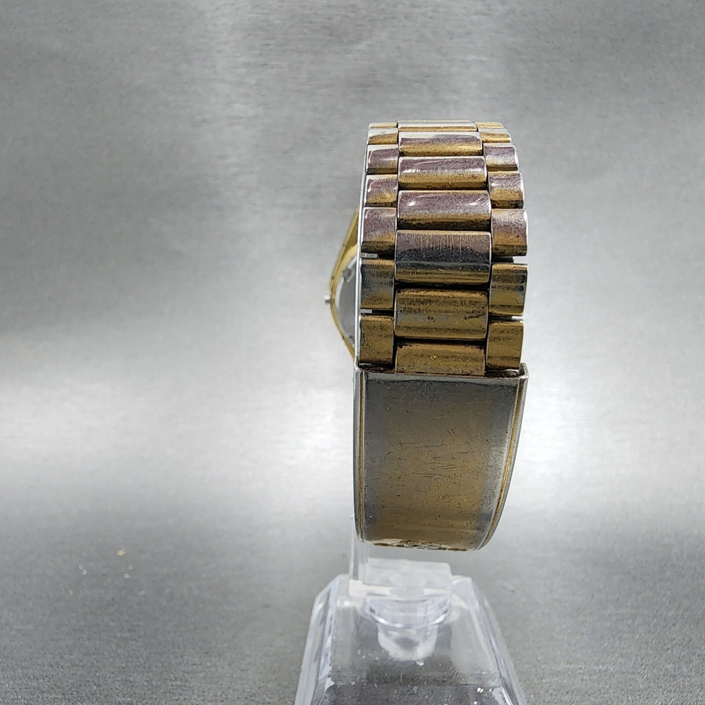Seiko SQ Watch Men 35mm Cream Dial Gold Tone Daydate Round 8123-7239 PARTS
