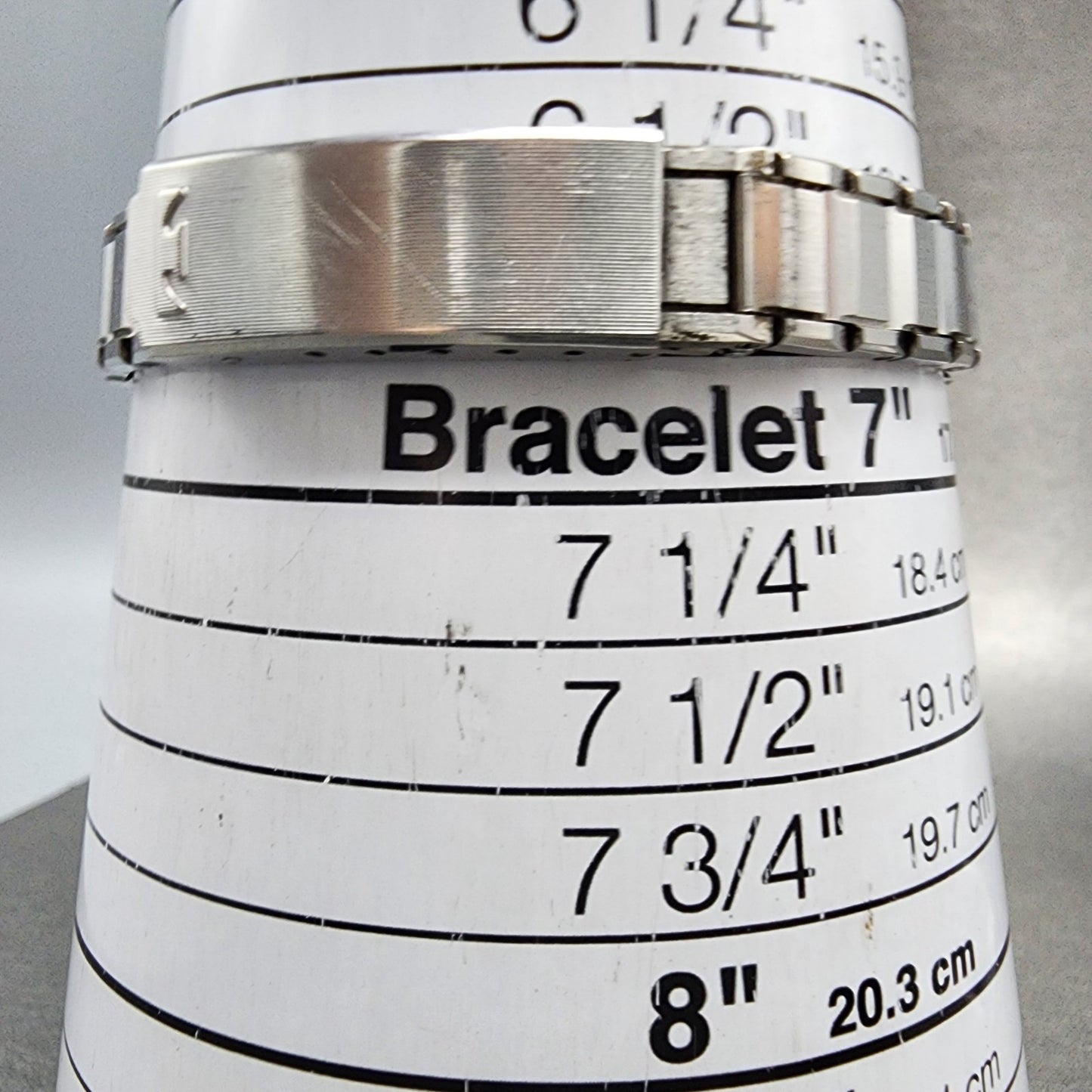 Technos Star Watch Women 24mm Blue Dial Silver Tone Date Automatic Runs VTG10