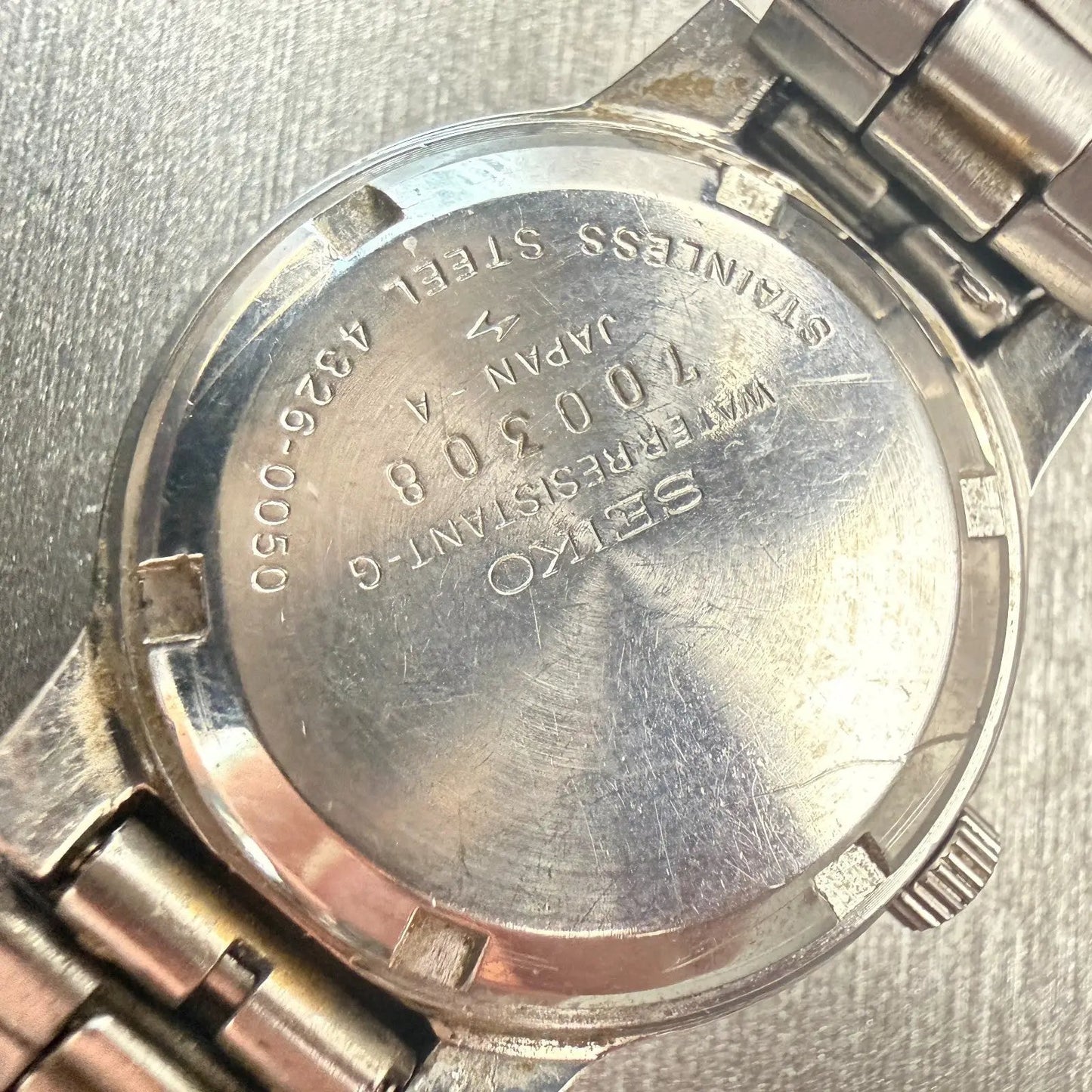 Seiko Watch Women 25mm Silver Dial Silver Tone Daydate Round 4326-0050 New Batt10