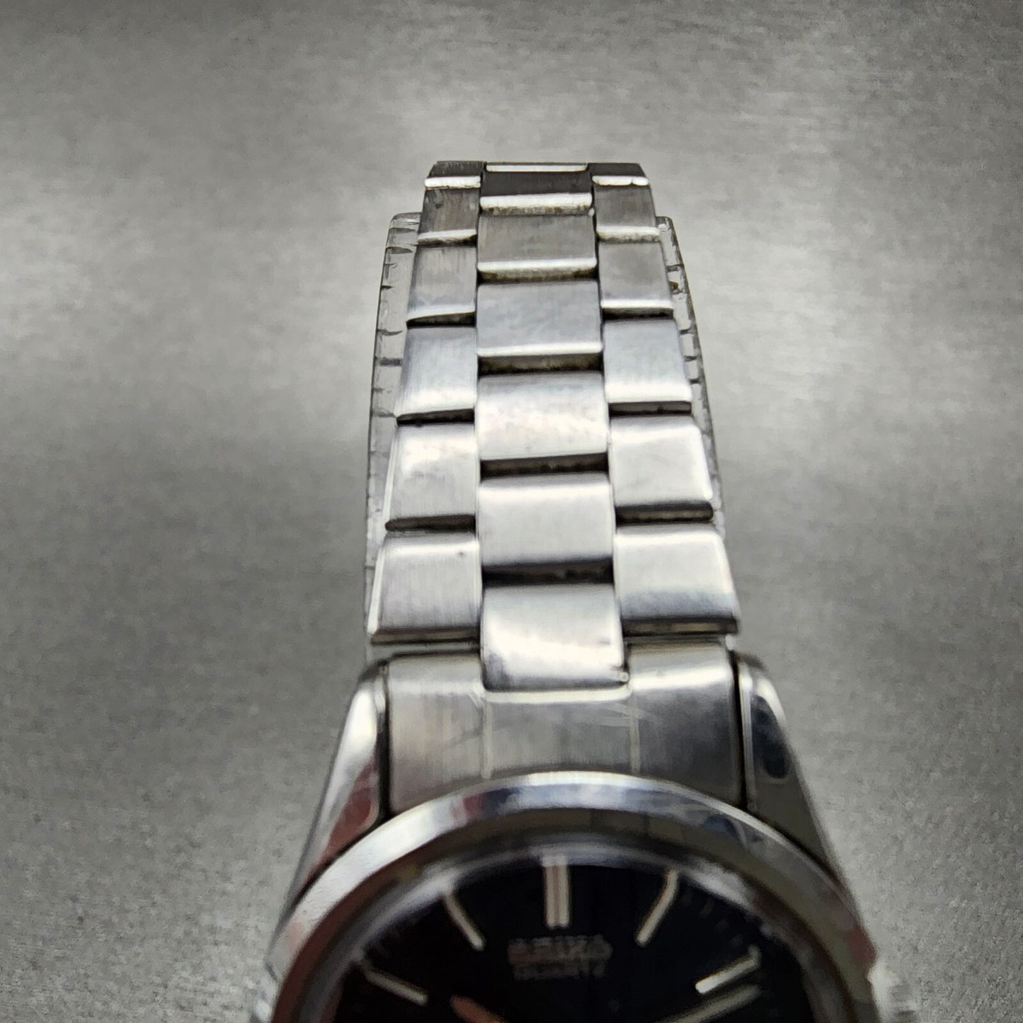 Seiko Watch Women 23mm Blue Dial Silver Tone Date Round 2A22-0270 New Battery