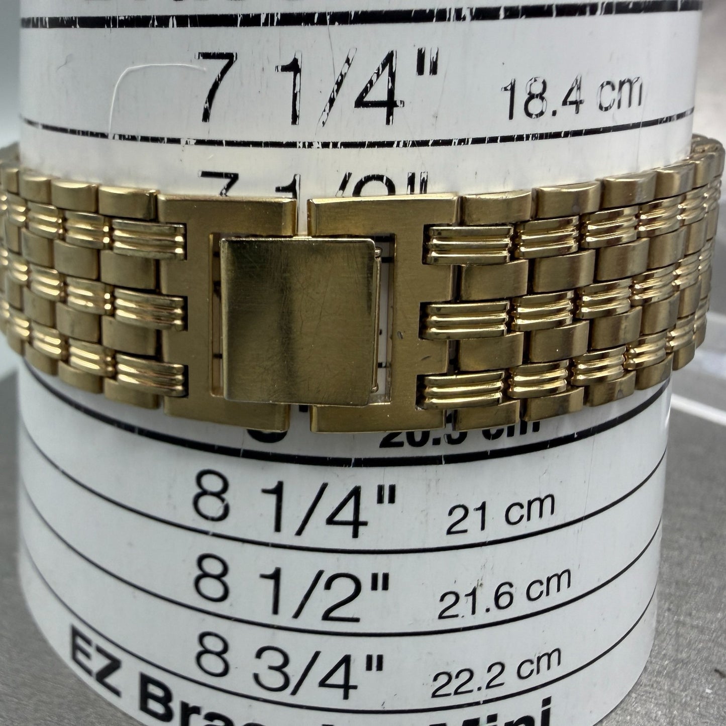 Seiko Watch Men 28mm Champagne Dial Gold Tone Date Octagon 5P39-5B49 New Battery10