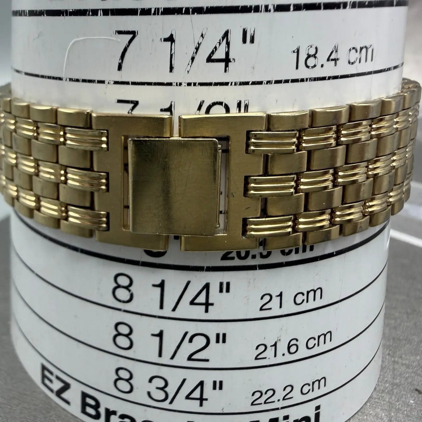 Seiko Watch Men 28mm Champagne Dial Gold Tone Date Octagon 5P39-5B49 New Battery10