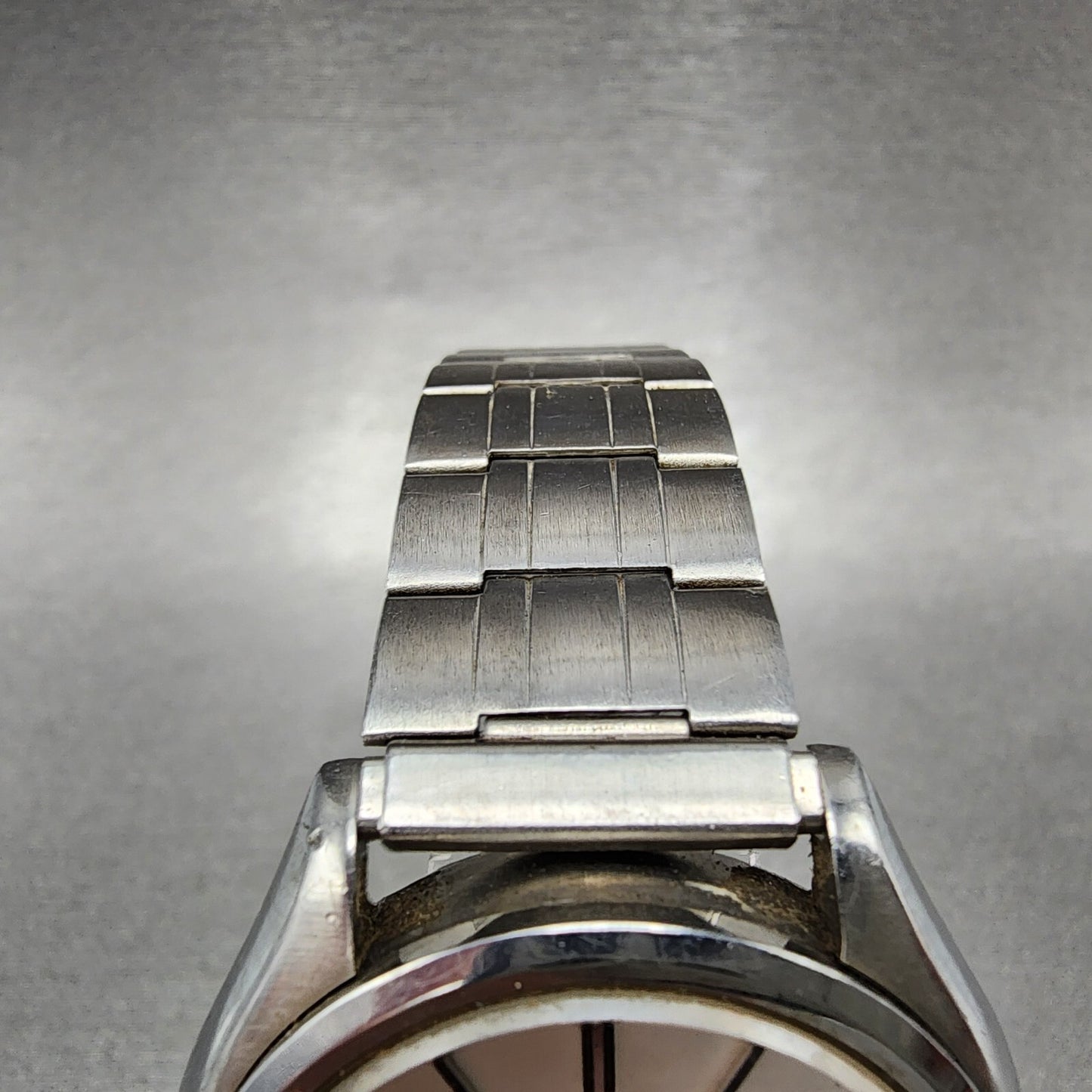Seiko Lord Matic Special Watch Men 37mm Silver Dial Steel Daydate 5206-6061 Runs