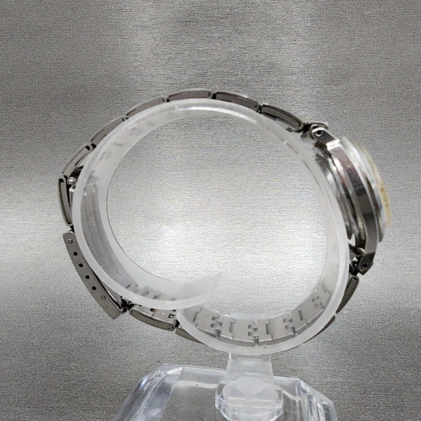 Seiko Chorus Watch Women 25mm Silver Dial Silver Tone Date Manual 2118-0260 Runs