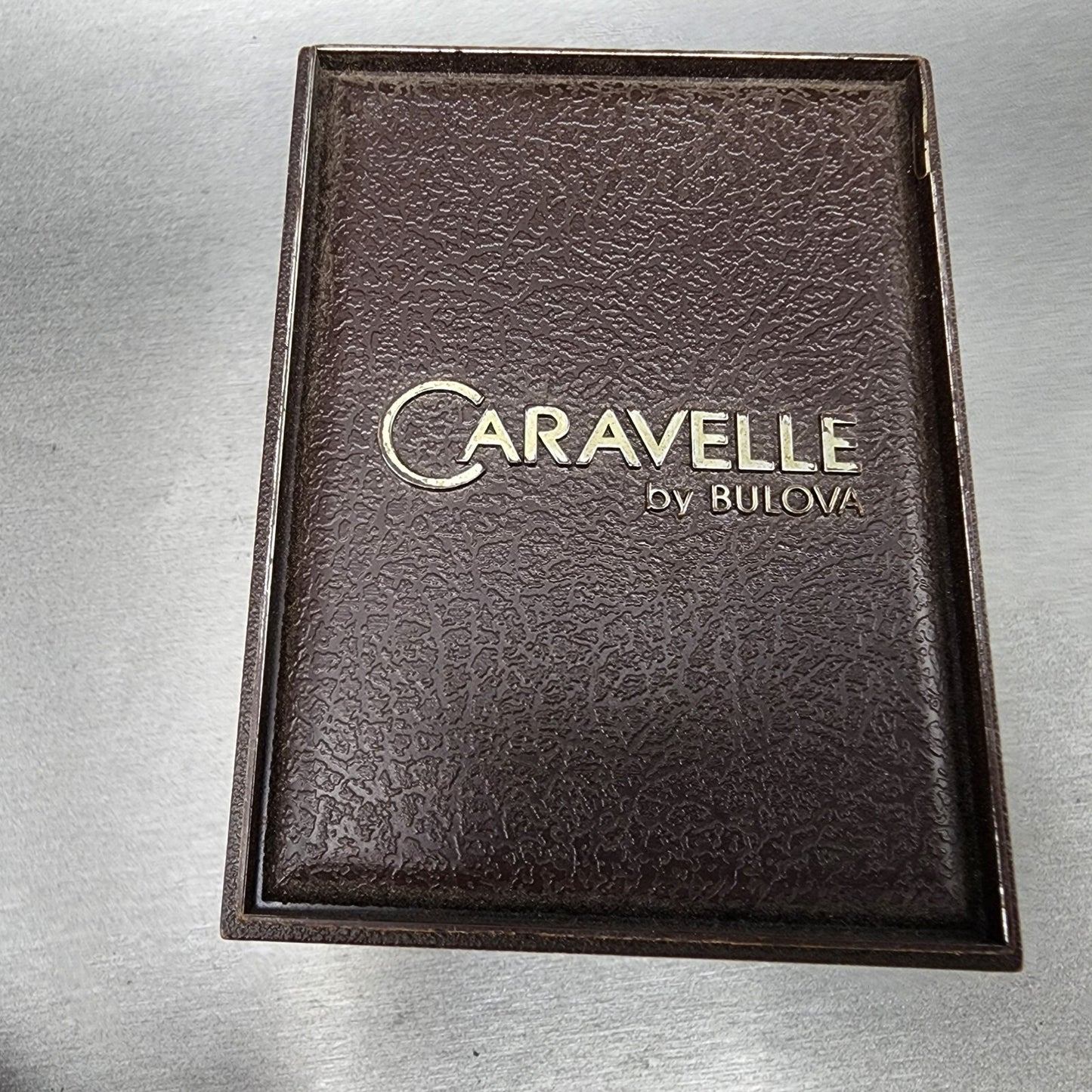 Bulova Caravelle Watch Women 17mm Silver Dial Silver Tone Manual Wind Runs NOS