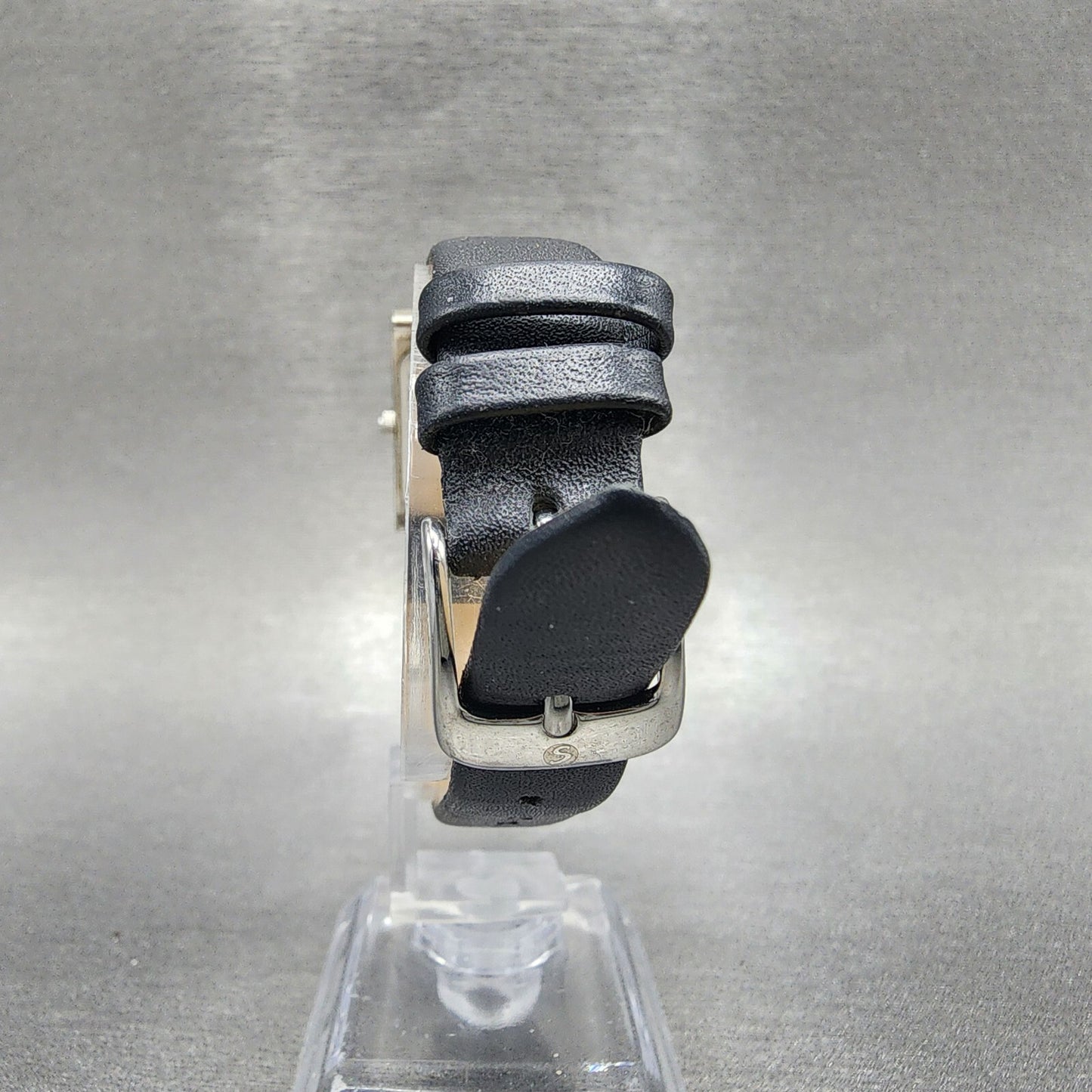 Bulova Tank Watch Women 21mm White Dial Silver Tone Date Rectangle New Batt B123