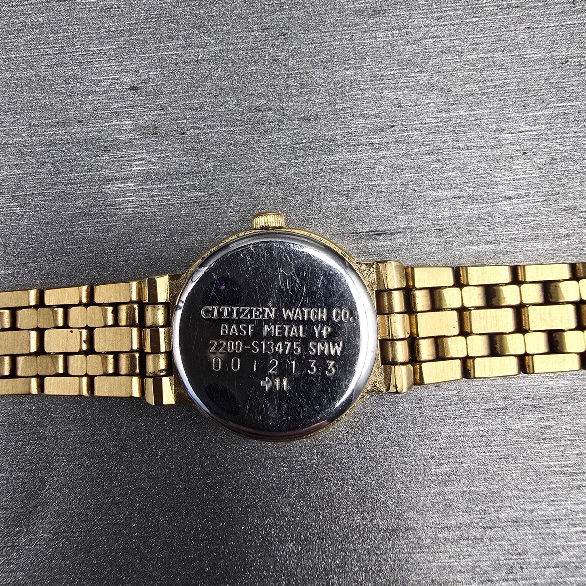 Citizen Elegance Watch Women 18mm Silver Dial Gold 2200-S13475 New Battery10