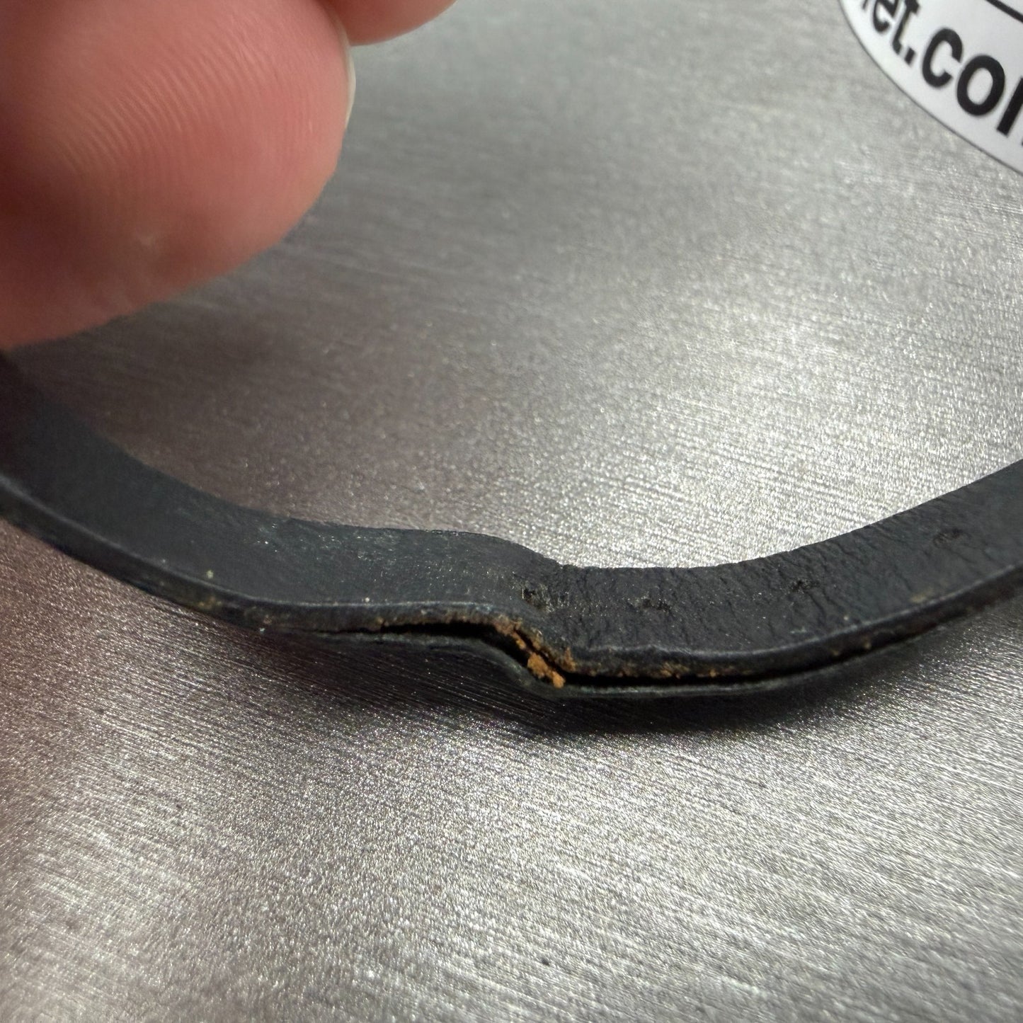 Seiko Tank Watch Women 18mm White Dial Gold Tone 1400-5039 New Battery VTG11