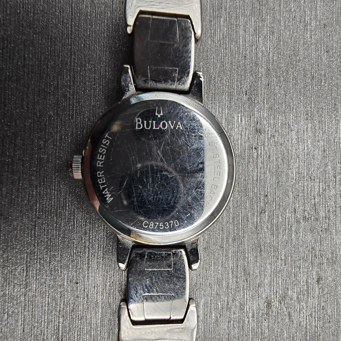 Bulova Watch Women 20mm MOP Dial Silver Tone Round 96L90 New Battery Bracelet10
