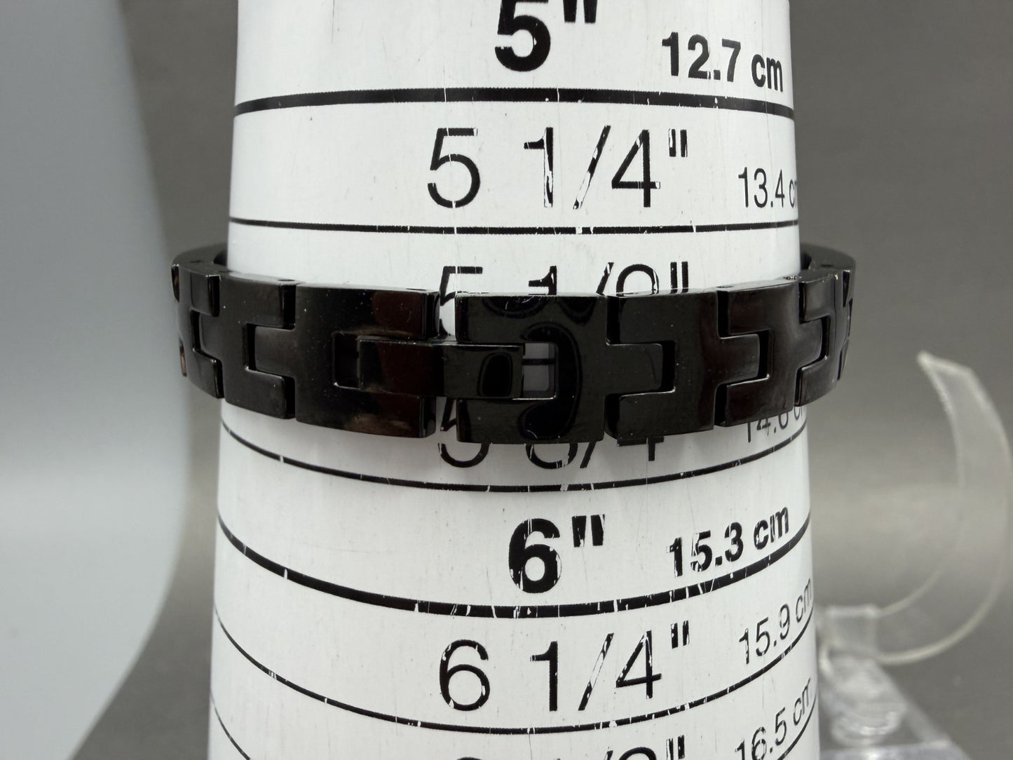 Movado Bold Bangle Watch Women 28mm MOP Dial Black Tone Round 3600775 CHIPPED!!!15