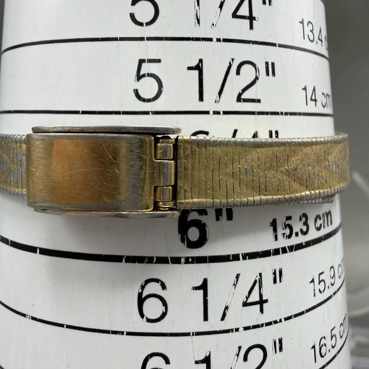 Elgin Watch Women 16mm Champagne Dial Gold Tone Oval Diamond Quartz New Battery10