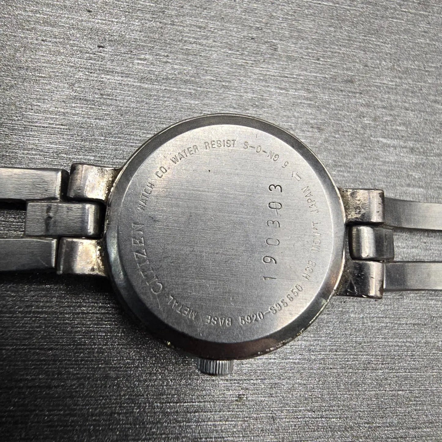 Citizen Watch Women 21mm Silver Dial Silver Tone Round 5920-S95650 New Battery10
