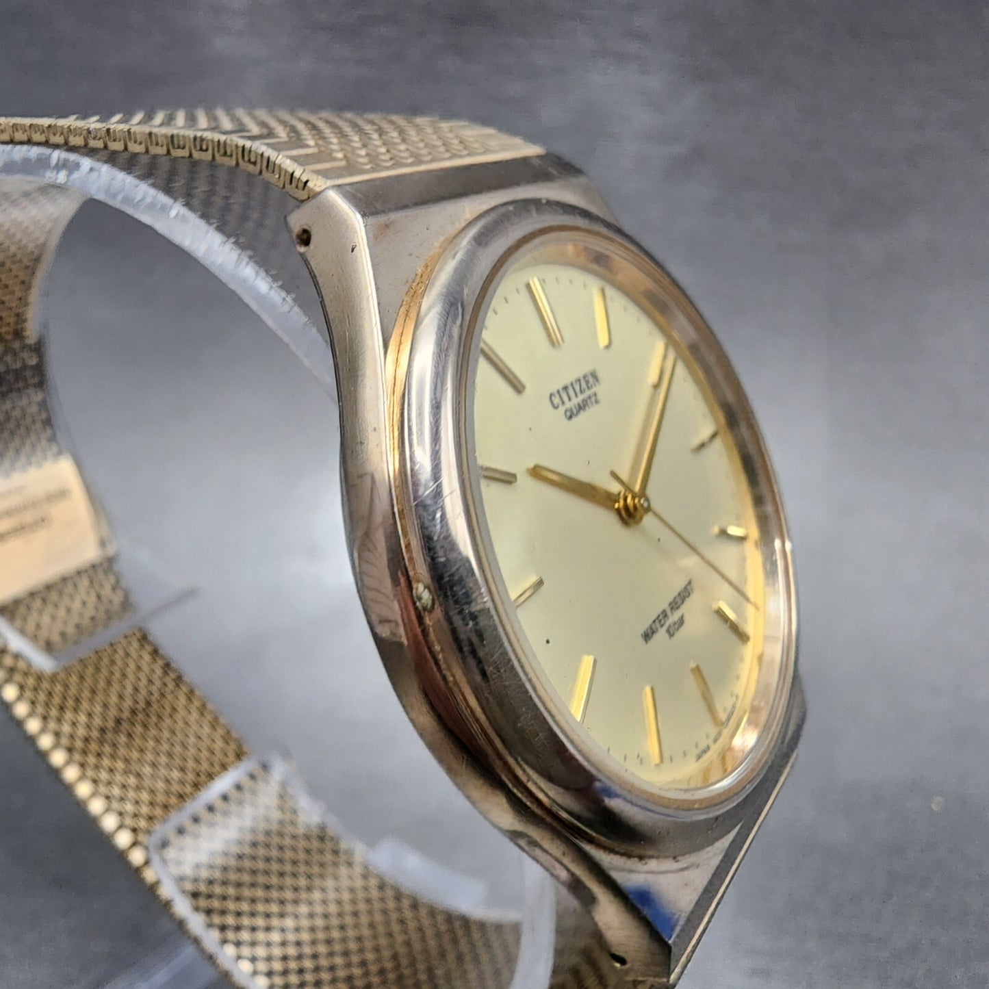 Citizen Watch Men 34mm Champagne Dial Gold Tone Round T4-G02638 PARTS