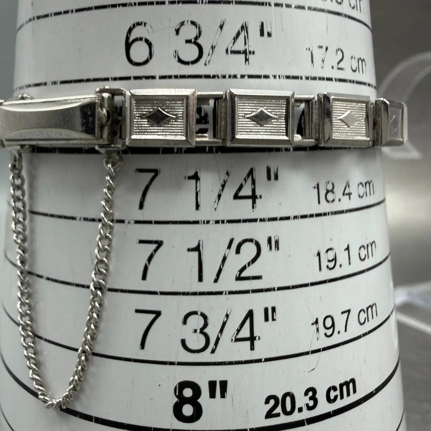 Seiko Solar Tank Watch Women 16mm Silver Dial Silver Tone Manual 1000-3030 Runs10
