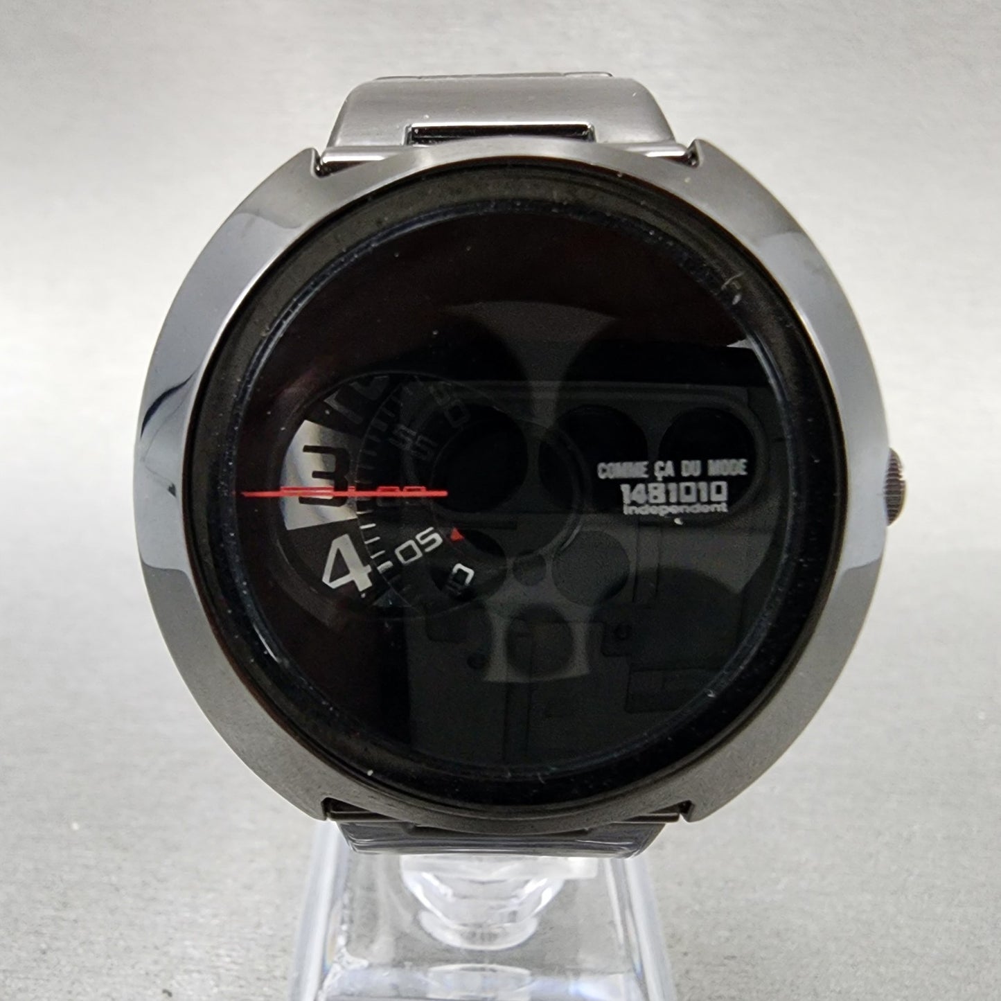 Citizen Independent Jump Hour Watch Men 39mm Black Dial Black 6038-L17106 PARTS