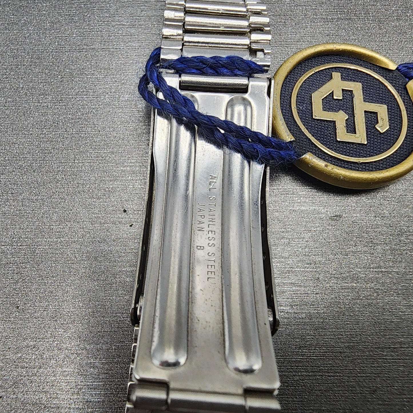 Seiko SQ Watch Case and Bracelet 38mm Steel CM009M Vintage