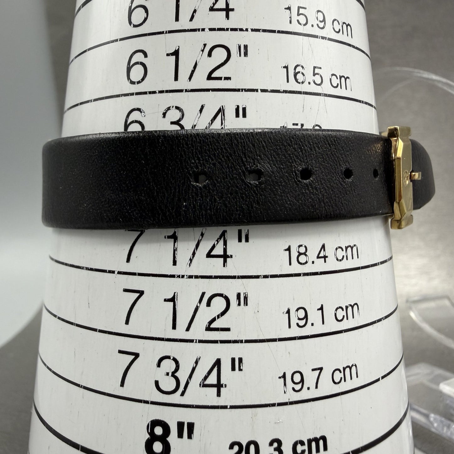 Movado Museum Watch Women 25mm Black Dial Gold Round 87.A1.845 New Battery10