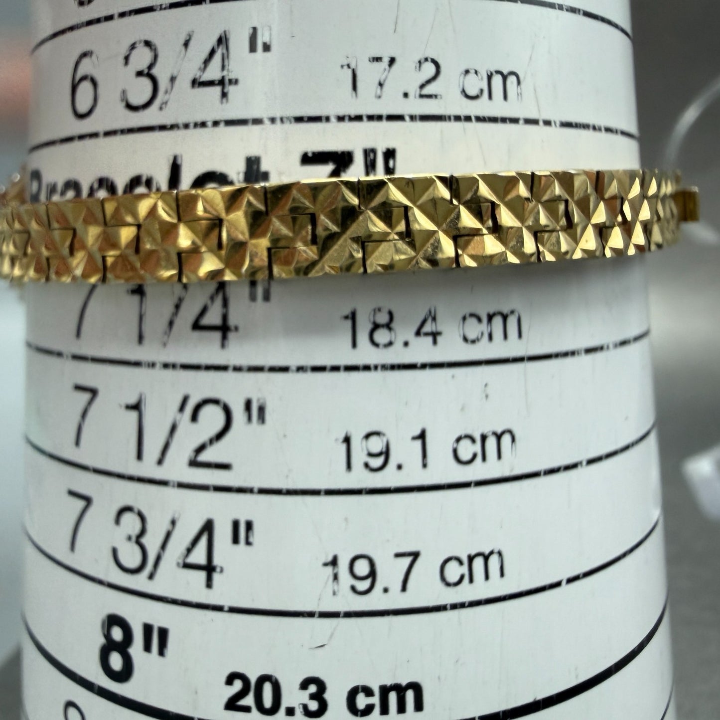Jules Jurgenson Watch Women 18mm Champagne Dial Gold Tone Gem Stones New Battery10