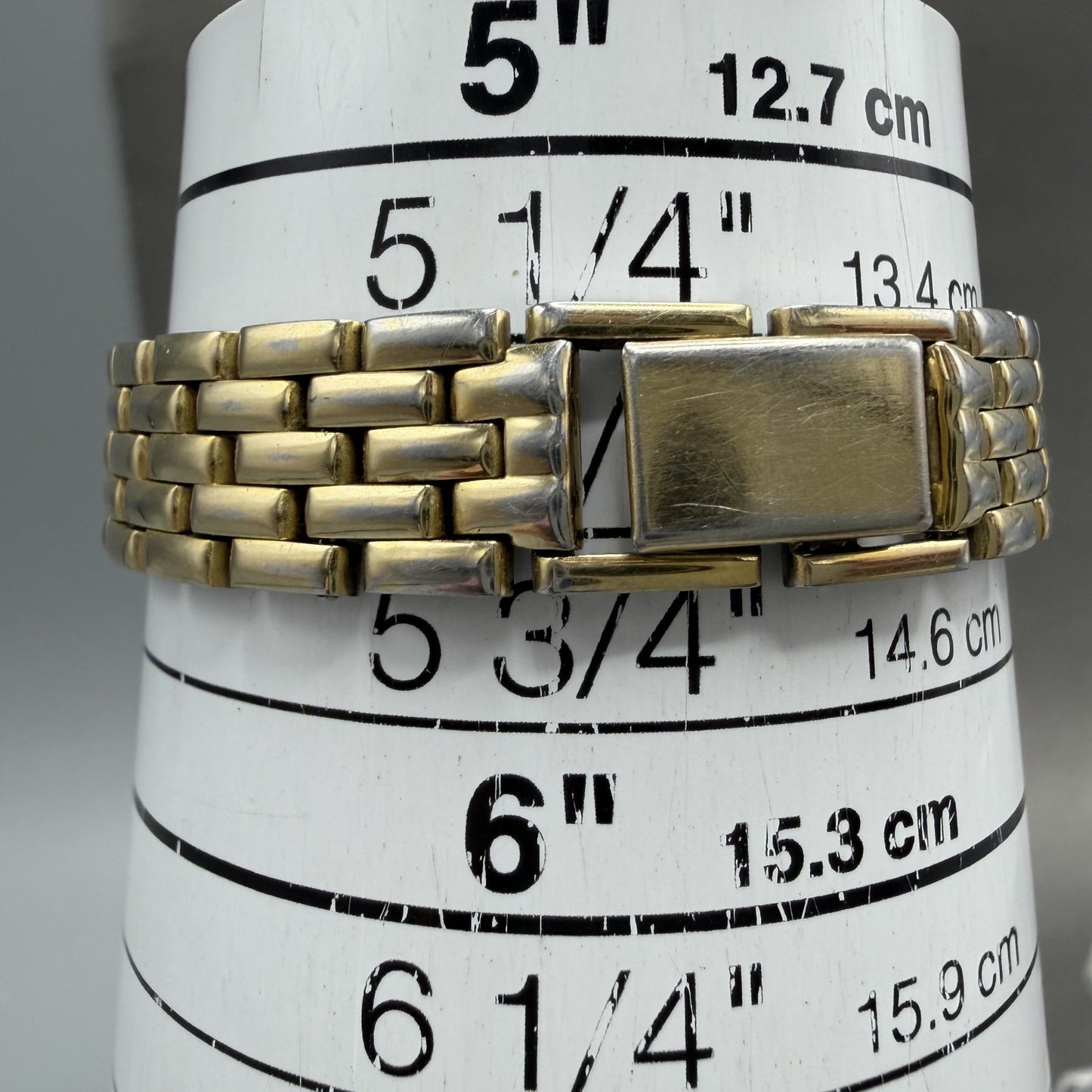 Seiko Pulsar Watch Women 22mm Black Dial Gold Tone Round V4000270 New Battery10