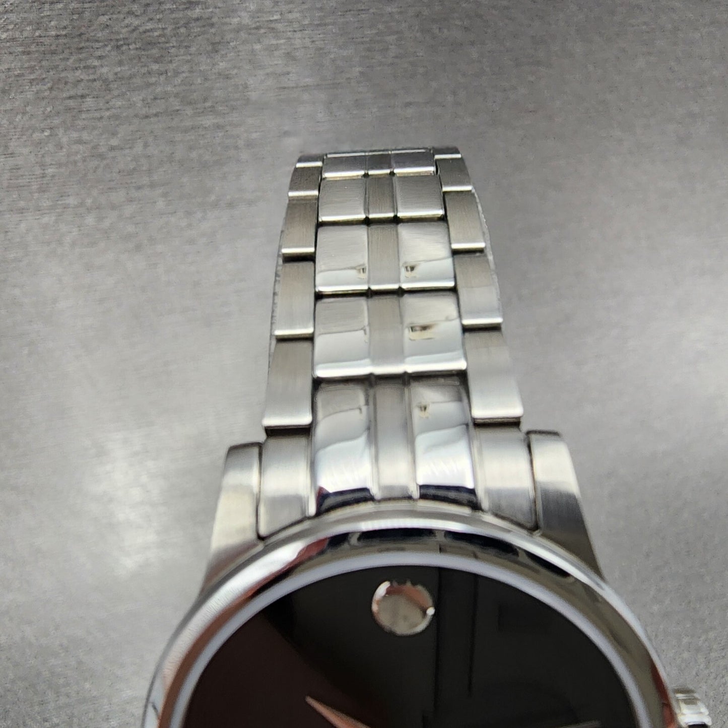 Movado Museum Classic Watch Women 28mm Black Dial Stainless Steel Round 0607537