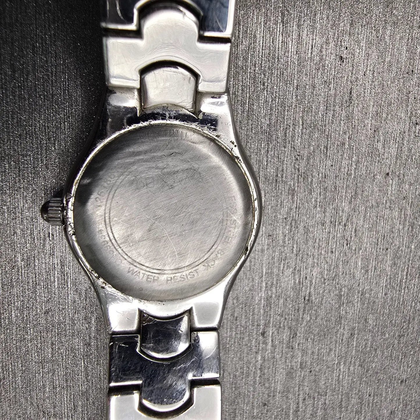 Bulova Watch Women 22mm MOP Dial Silver Tone Gemmed Round 96T14 New Battery10