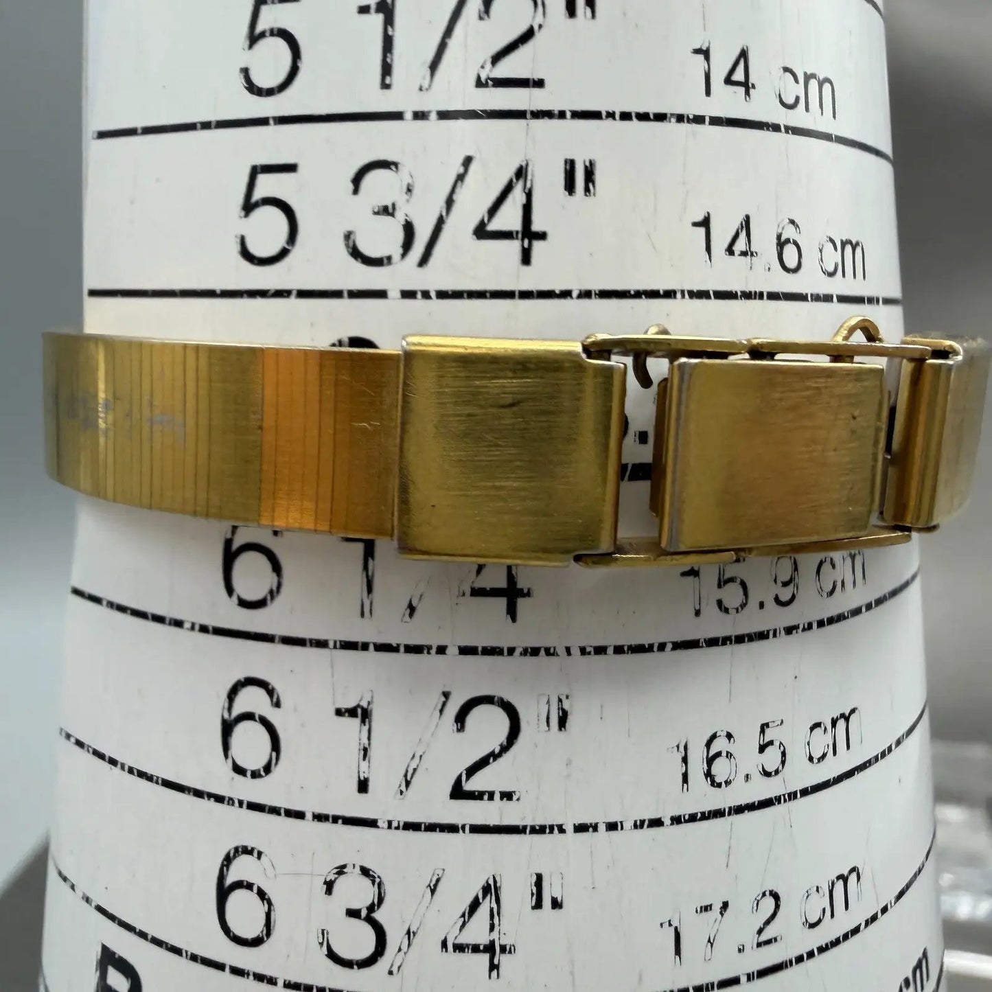 Seiko Tank Watch Women 16mm Champagne Dial Gold Tone 2C20-5059 New Battery10