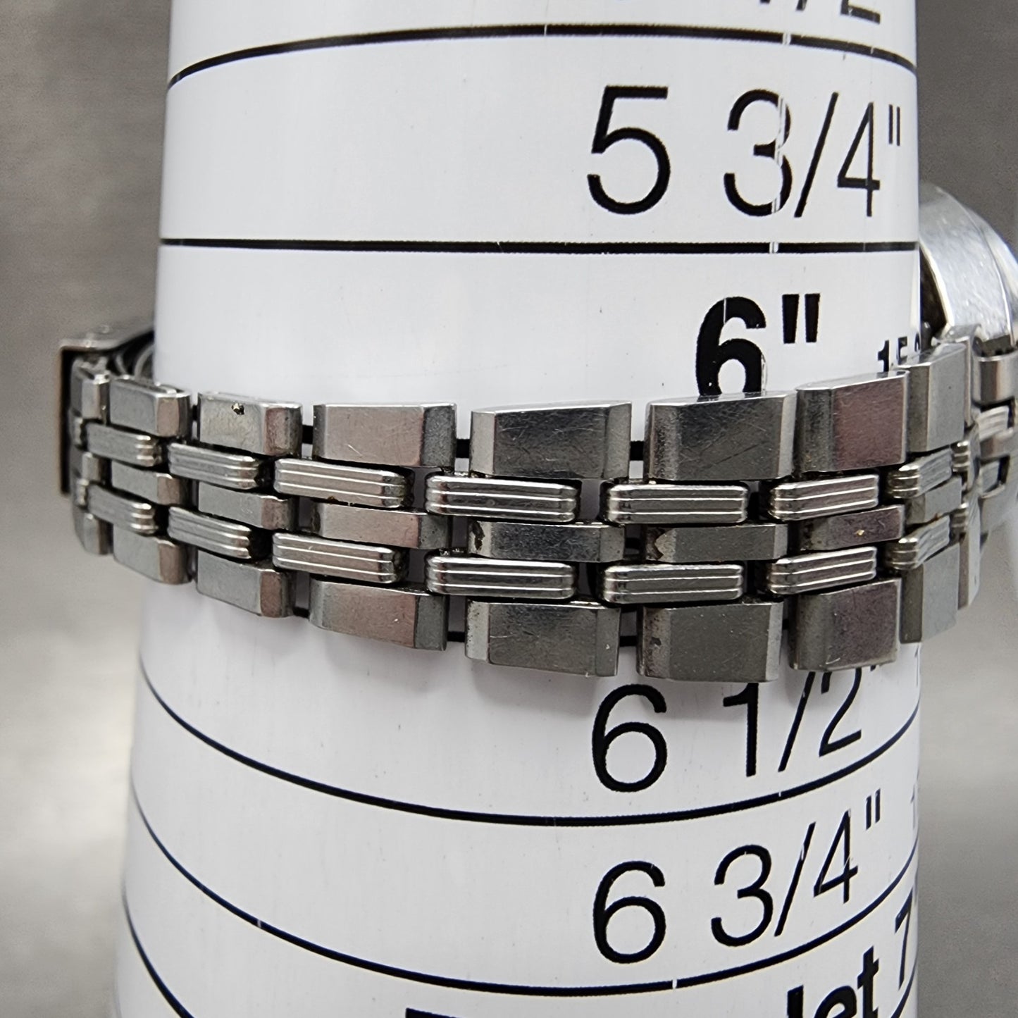 Seiko Watch Women 27mm Silver Dial Silver Tone Date Manual 2118-0400 Runs