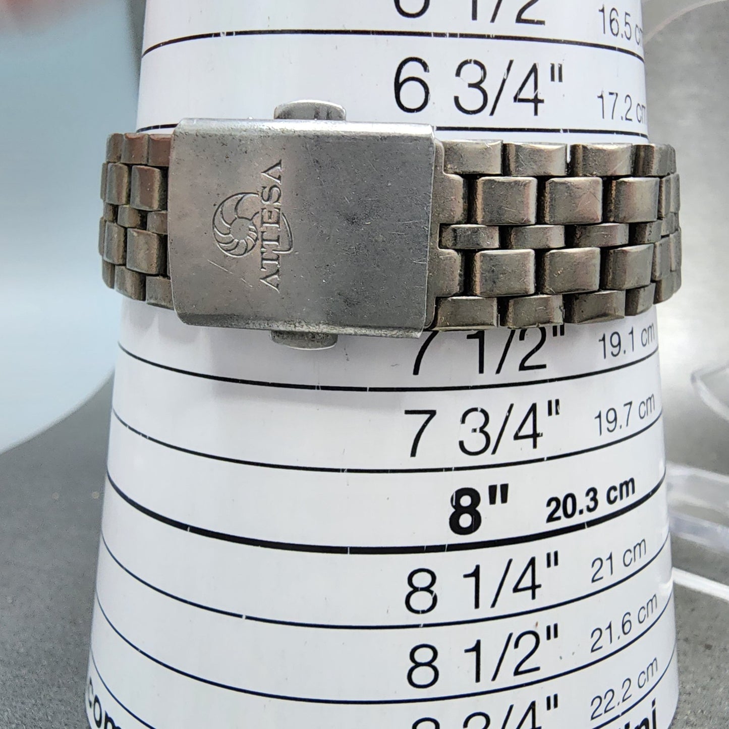 Citizen Attesa Titanium Watch Men 35mm Gray Dial Two Tone 4713472195 New Batt10