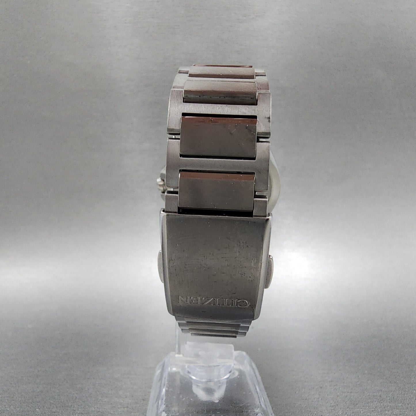 Citizen Attesa Watch Men 41mm White Dial Titanium Date Atomic Round Works