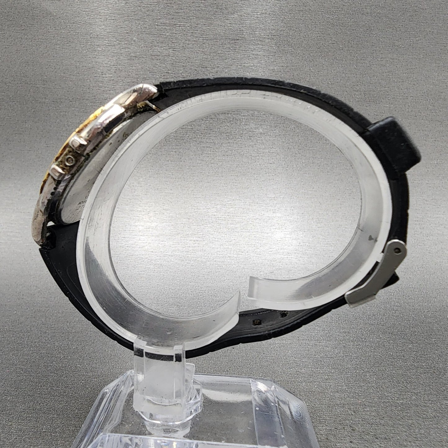 Seiko Watch Men 36mm Champagne Dial Two Tone Date Round V732-0P79 PARTS