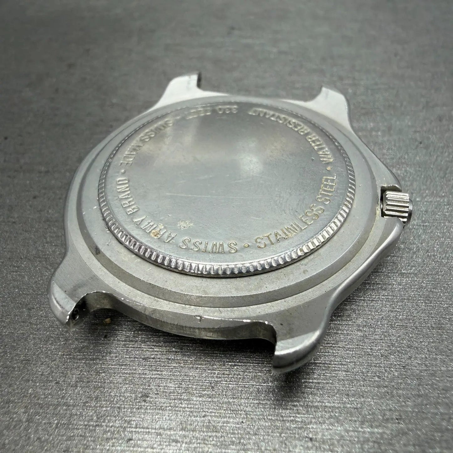 Victorinox Swiss Army Officer Dual Time Watch Men 40mm White Dial Steel PARTS11