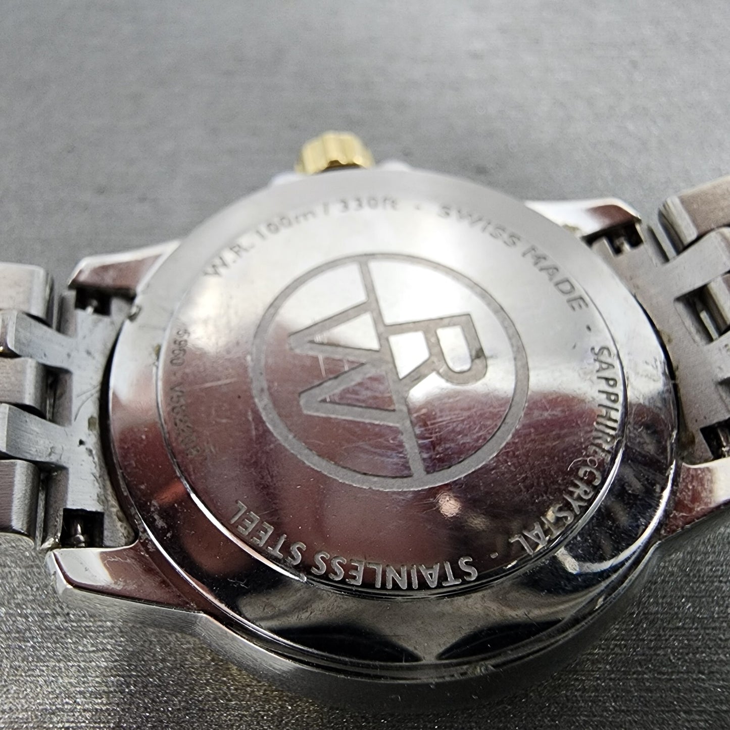 Raymond Weil 5960 Watch Women 30mm MOP Dial Two Tone Date Diamond Marker New Bat