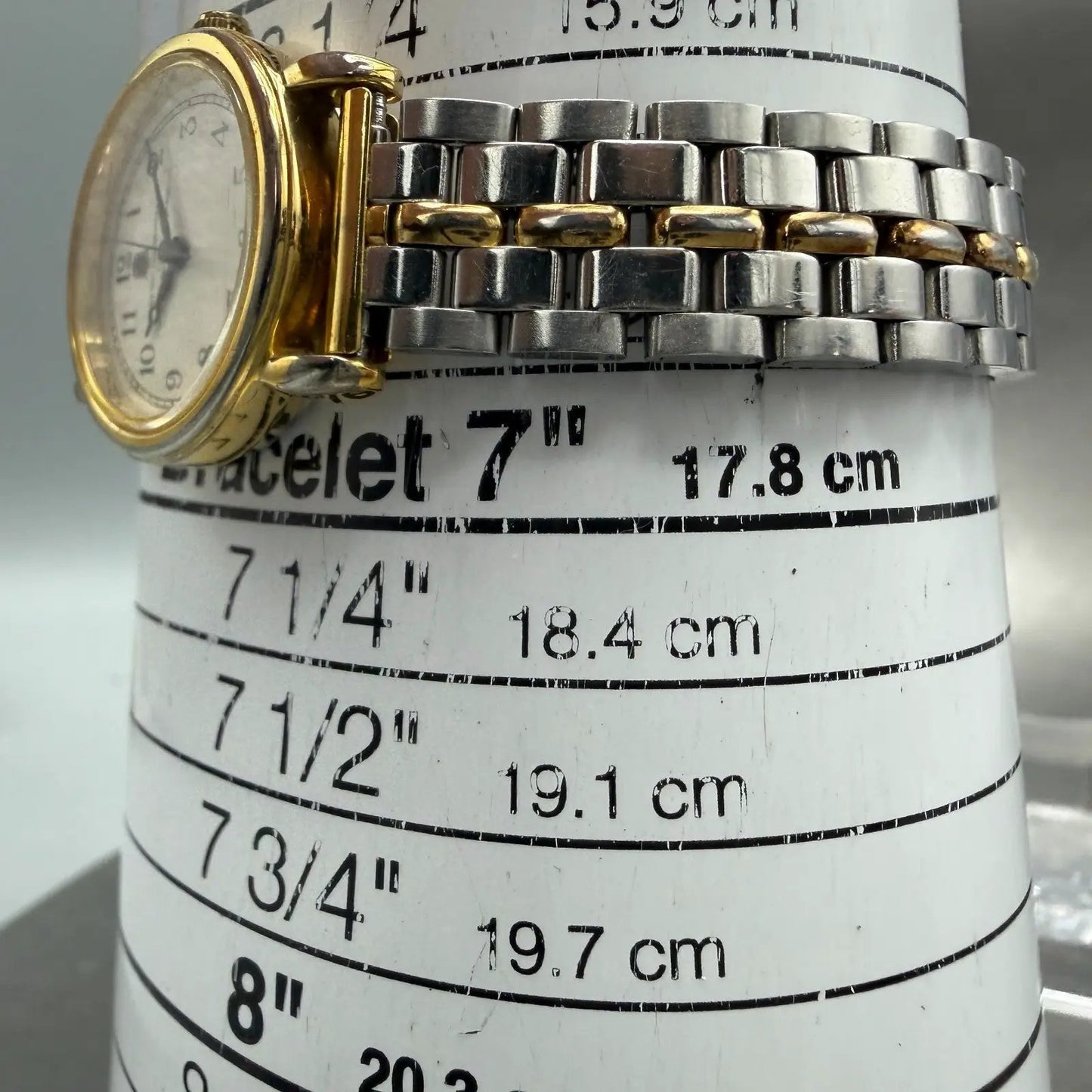 Citizen Watch Women 25mm Cream Dial Gold Tone Round 1032-A43671 New Battery10