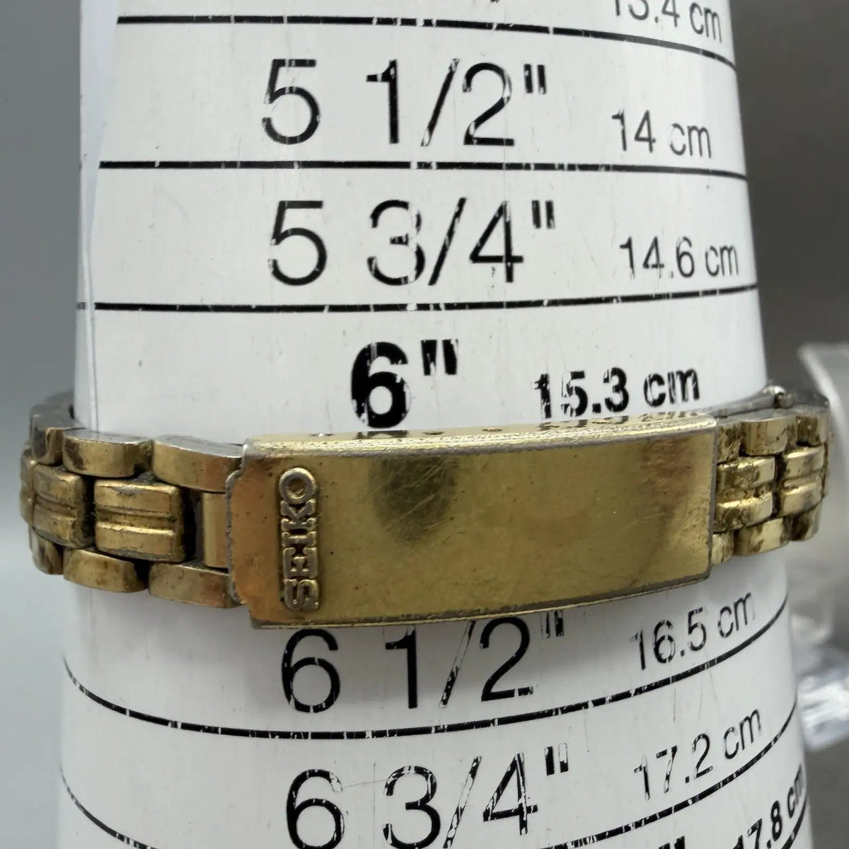 Seiko Automatic Watch Women 24mm Champagne Dial Gold Tone Daydate 2206-0111 Runs10