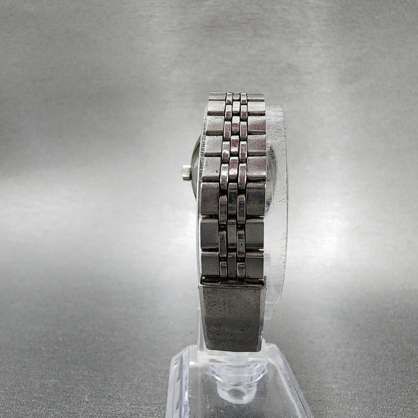 Citizen Cosmostar V2 Watch Women 27mm Gray Dial Silver Tone Date Automatic Runs