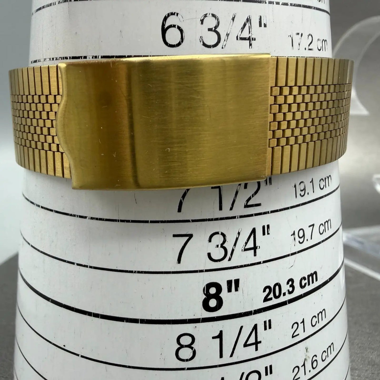 Citizen Forma Tank Watch Men 31mm Champagne Dial Gold Tone Daydate New BatteryAB10