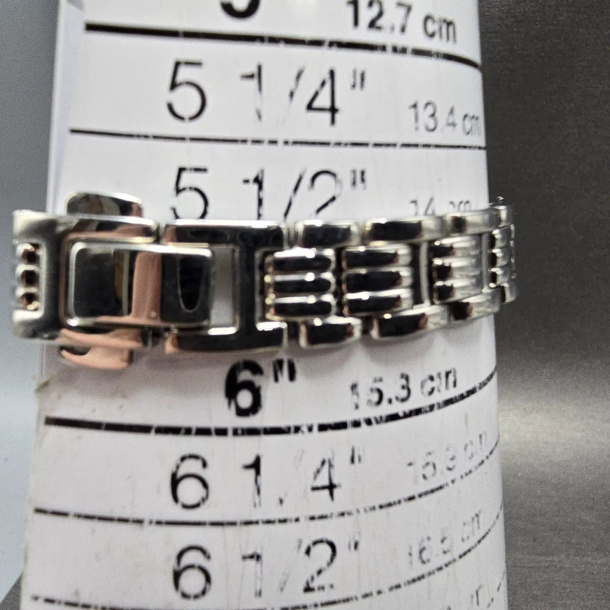 Citizen Eco-Drive Tank Watch Women 15mm MOP Dial Silver EG2680-61D Runs Crystals10