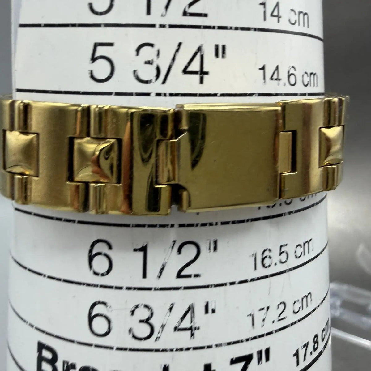 Citizen CQ Watch Women 18mm Black Dial Gold Tone Round 3220 New Battery VTG10