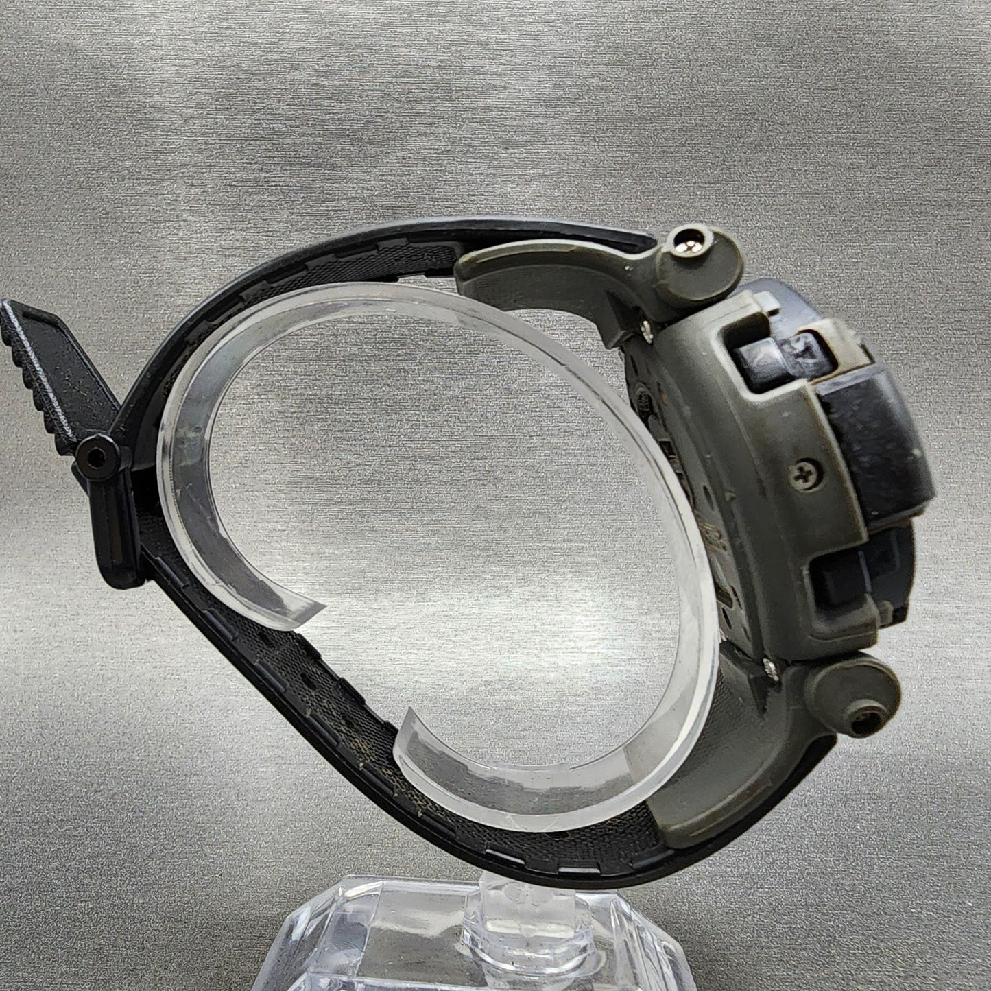 Casio G-Shock DW-002 Watch Men 48mm Digital Black Tone Round Fox Fire New Batt