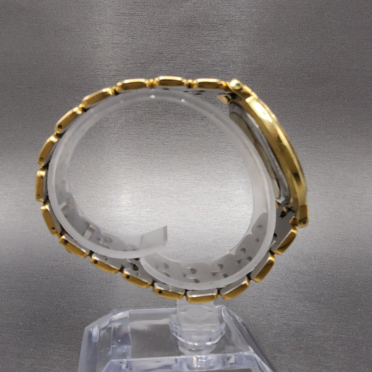Movado Watch Men 35mm Black Dial Gold Tone Round 87.A2.873 New Battery