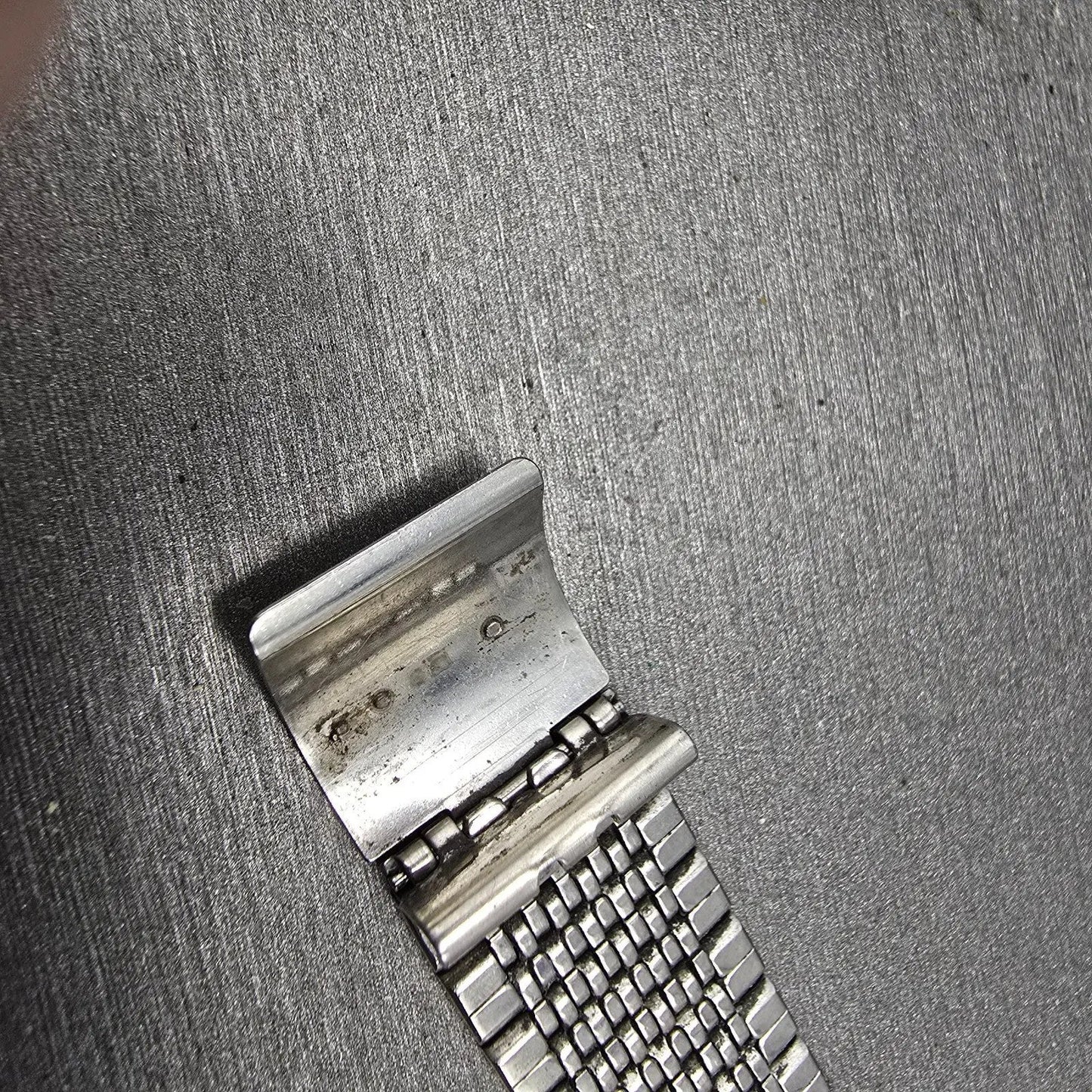 Seiko Bracelet 19mm Stainless Steel Silver Tone Vintage LA07A Japan READ!!!!!!!14