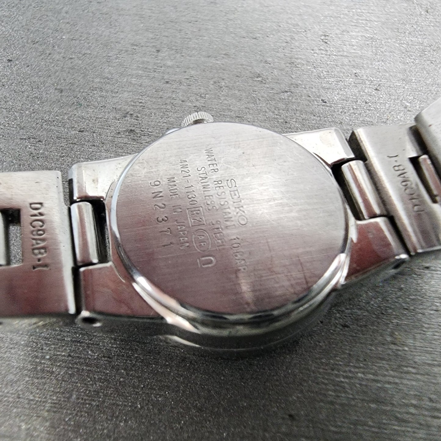 Seiko Lukia Watch Women 22mm Blue Dial Stainless Steel Date Round New Battery