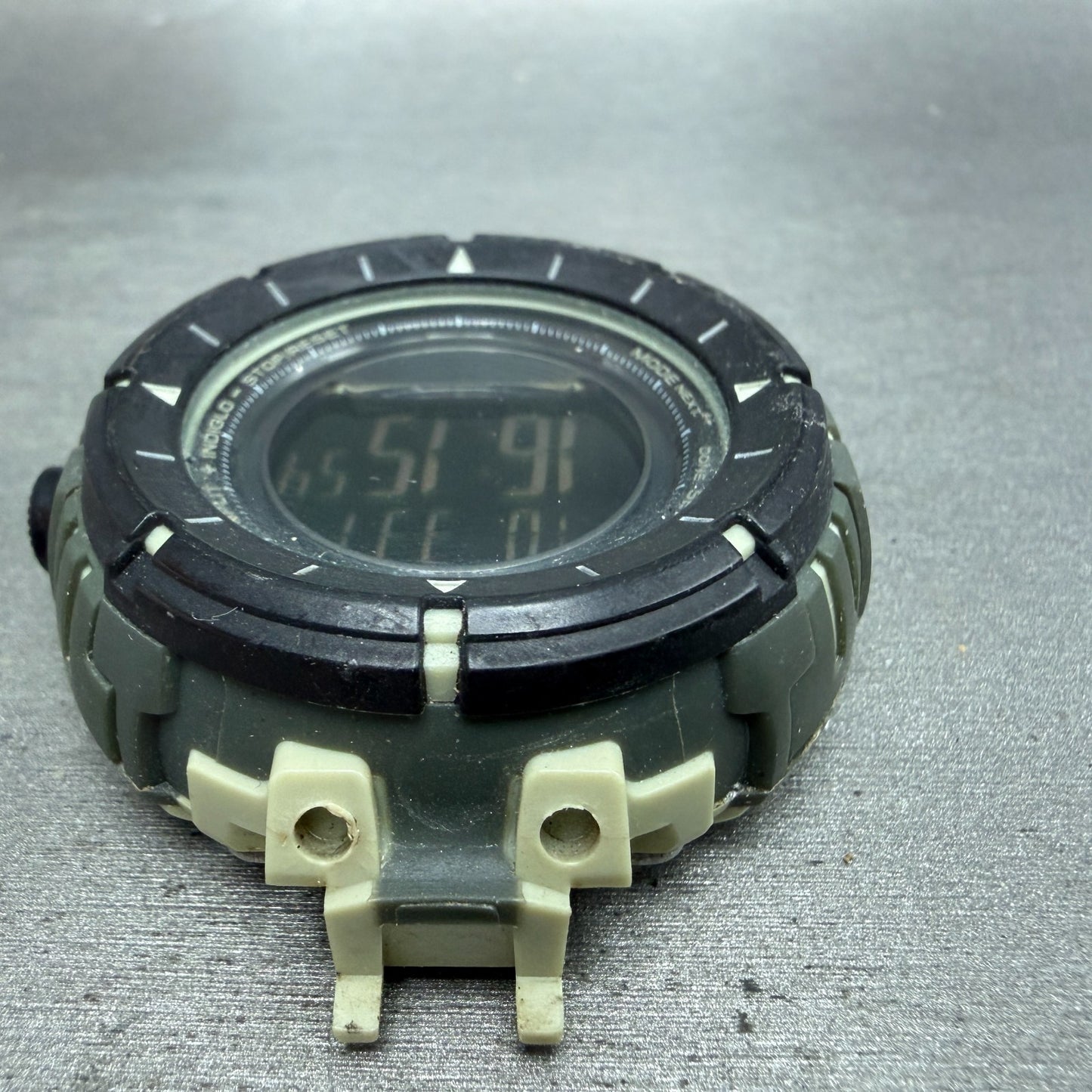 Timex Expedition Trail Watch Men 49mm Black Gray Digital Compass Alarm New Batt14
